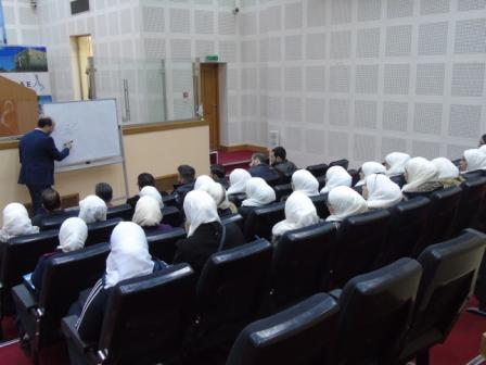 زيارة ميدانية لطلاب جامعة بلاد الشام