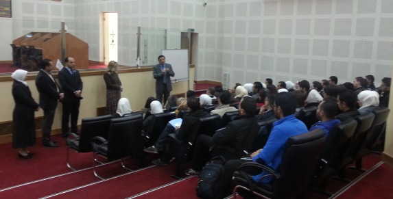 افتتاح الدورة التدريبية لطلاب وخريجي كلية الاقتصاد بالتعاون مع مركز الإرشاد الوظيفي في سوق دمشق للأوراق المالية